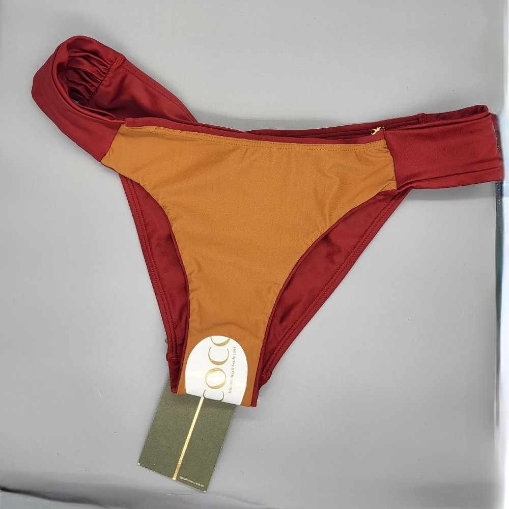 Agua de Coco Ruched Side Bikini Bottom - Picture 6 of 14
